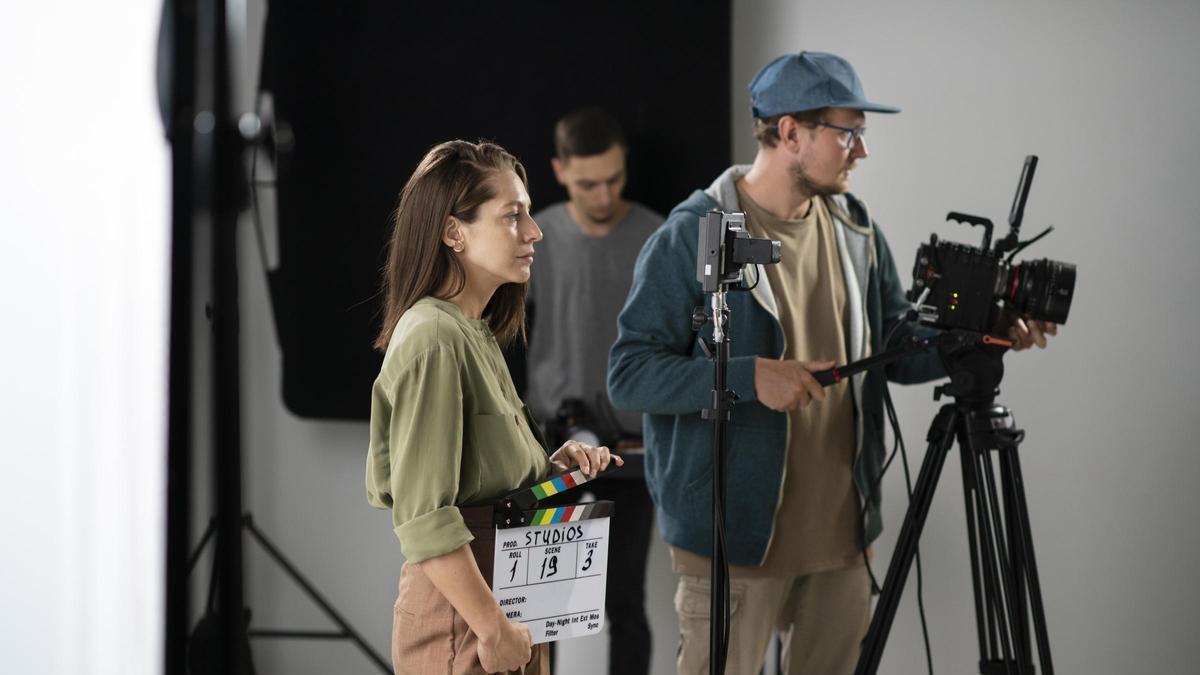 Imagen del rodaje de un proyecto audiovisual