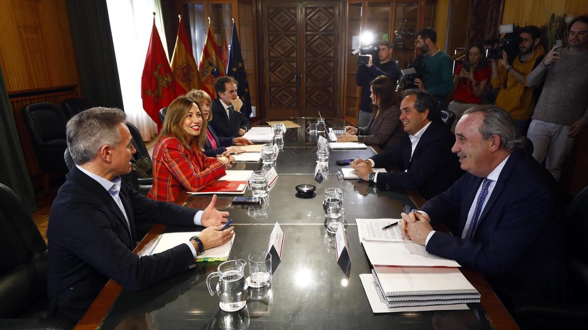 Reunión del Consejo de Administración de la sociedad La Nueva Romareda.