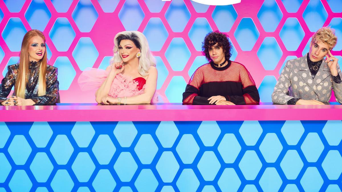 Ana Locking, Supremme de Luxe, Javier Ambrossi y Javier Calvo, en 'Drag race España'