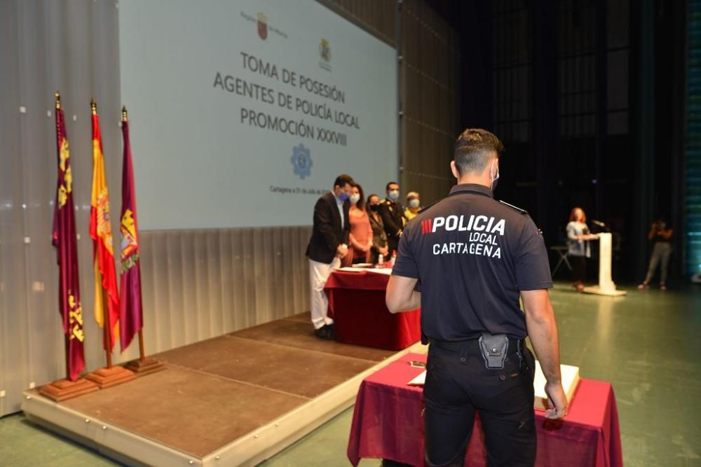 Jura de cargos de la Policía Local de Cartagena