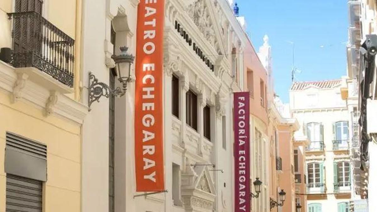 Fachada del Teatro Echegaray