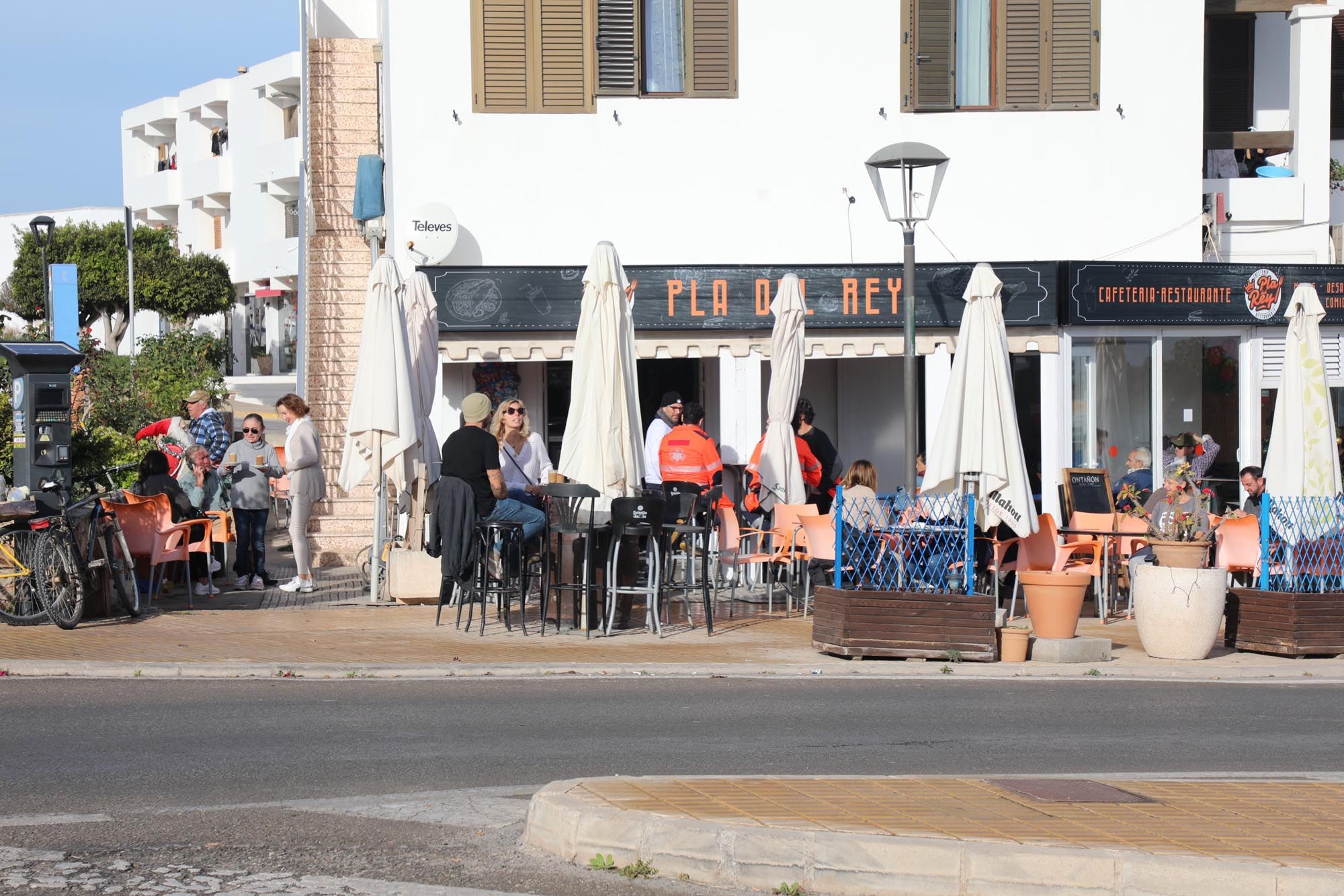 Imágenes del Año Nuevo en Formentera