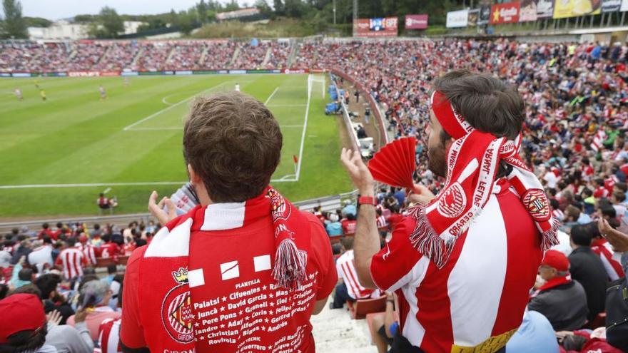 Montilivi, ple en el partit contra el Saragossa