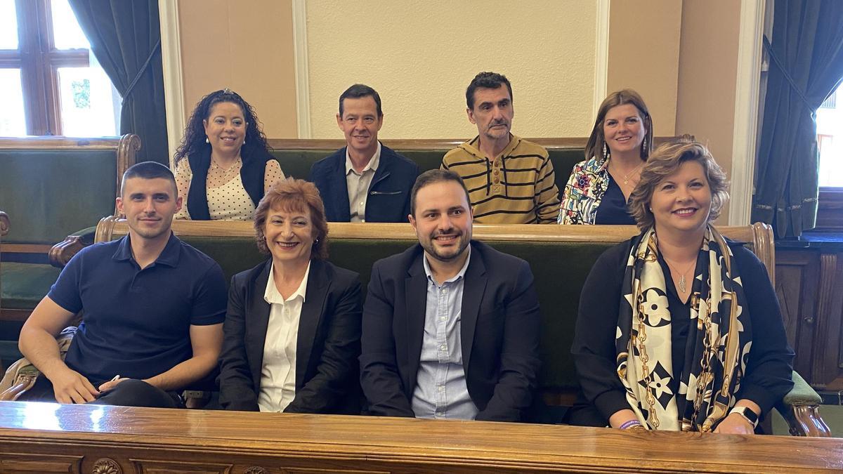 Regidors socialistes a l'Ajuntament de Castelló.