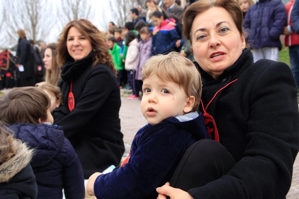 La procesión de los niños del Corazón de María