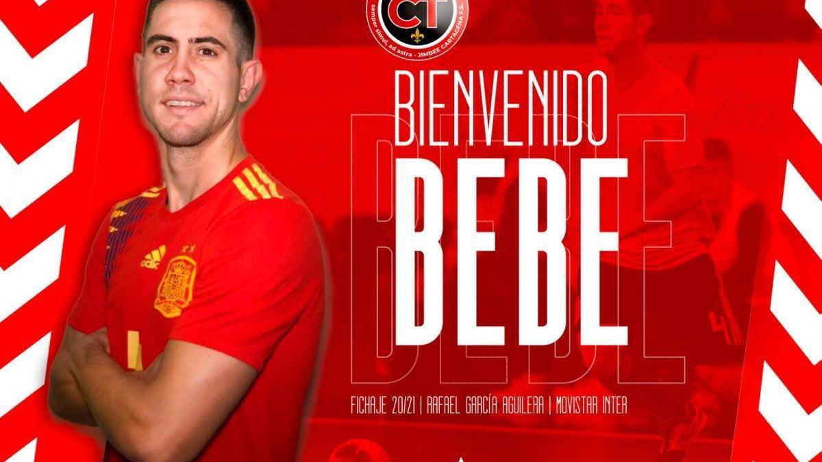 Bebe jugará la próxima temporada en el Jimbee Cartagena