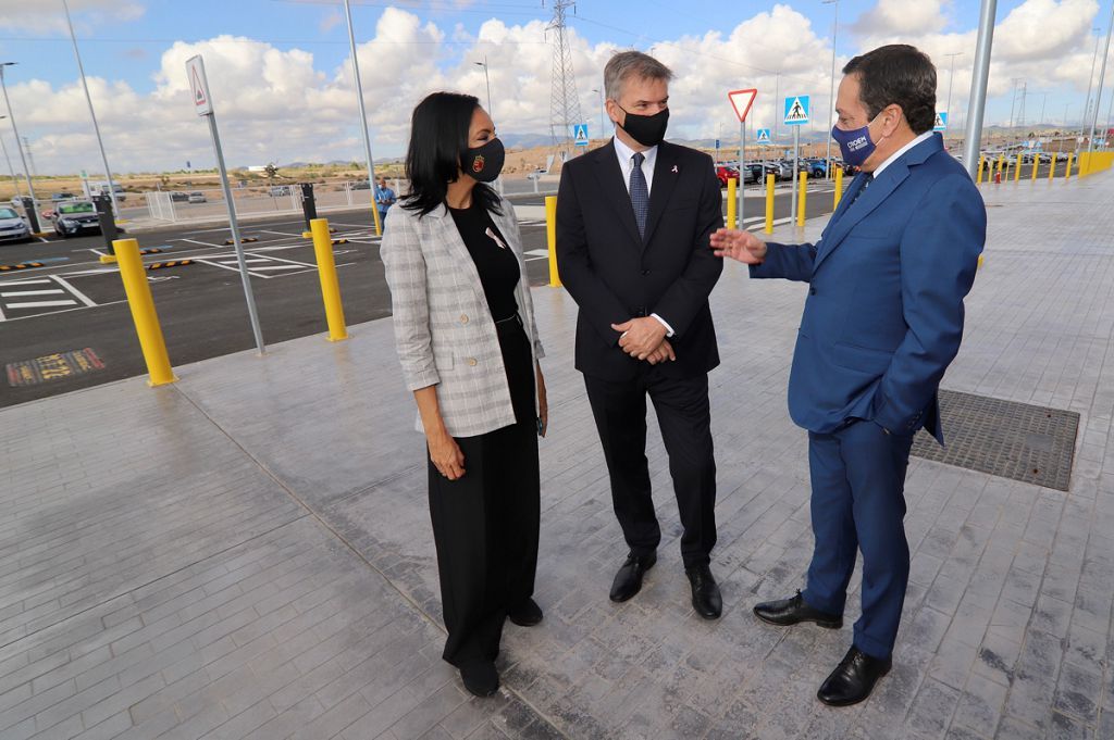 Inauguración del centro logístico de Amazon en Murcia