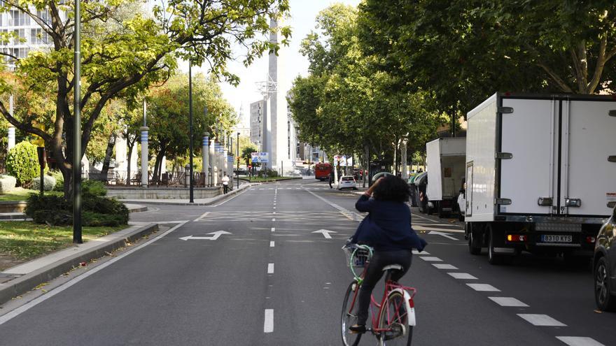Ninguna empresa puja por los cuatro carriles bici que Zaragoza aspiraba a construir este año