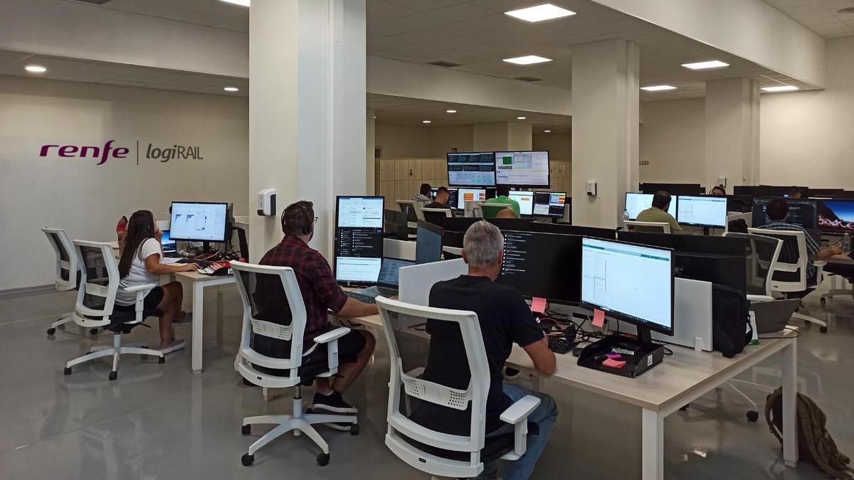 El Centro de Competencias Digitales de Renfe en Teruel se creó en julio de 2021 como apuesta por la descentralización.