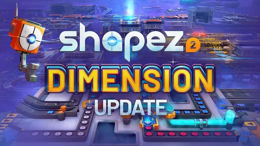 shapez 2: Novedades de la actualización “Dimension” para el factory game mejor valorado de Steam