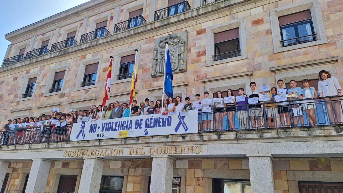 Entrega de los premios del escape room de la DGT Zamora.
