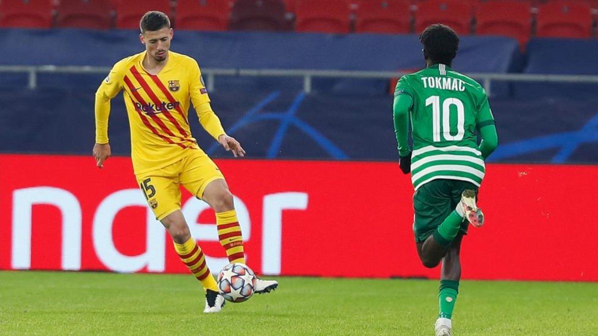 Clément Lenglet destacó la implicación del equipo en la victoria ante el Ferencvaros