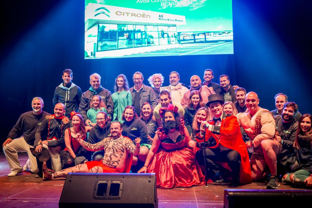 Las mejores imágenes del concurso de playbacks de las peñas de Benidorm