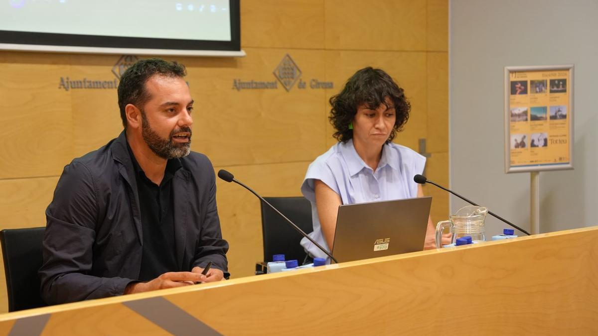 La presentació de l'Escènit 2026 de Girona.
