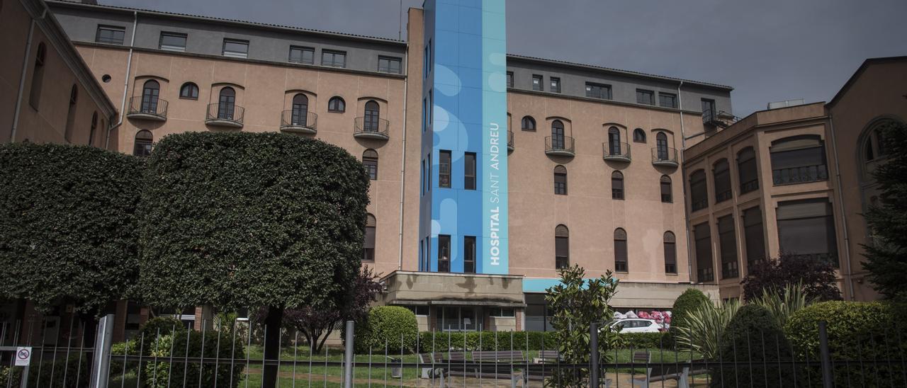 L&#039;exterior de l&#039;Hospital Sant Andreu