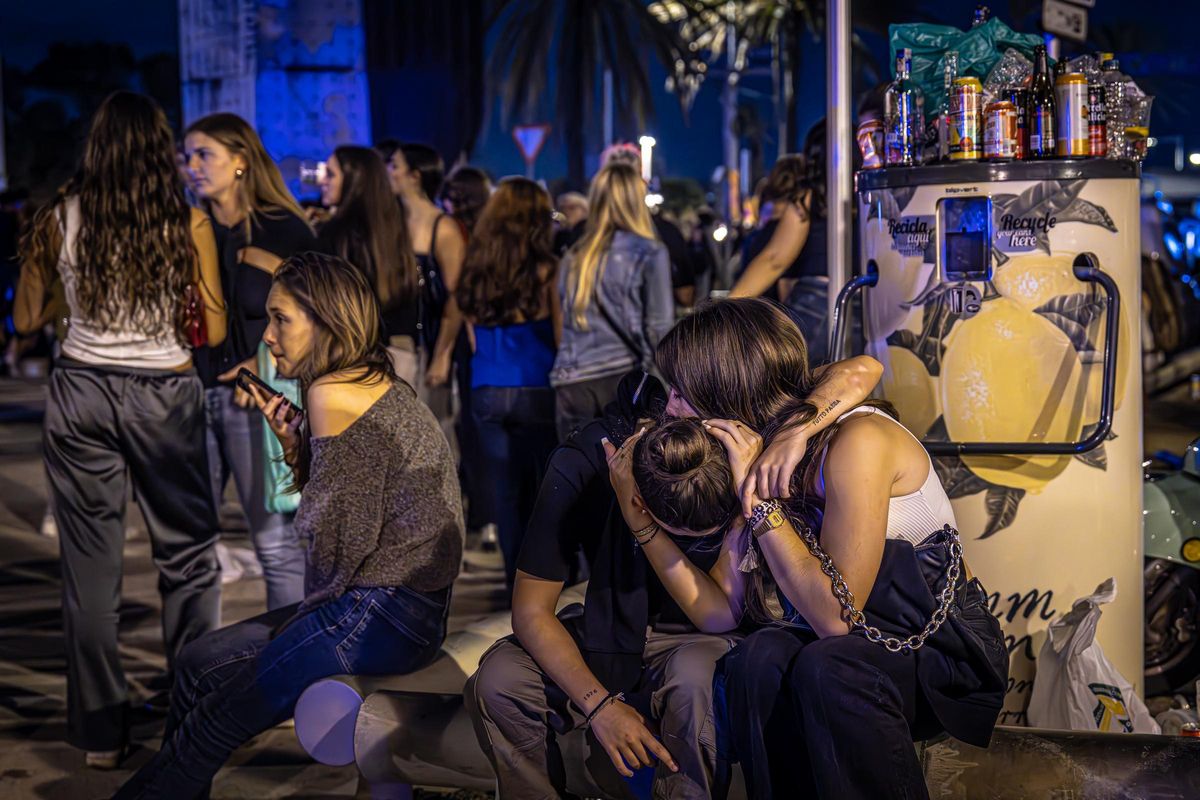 El dispositivo de seguridad durante la noche de fiestas de La Mercè.