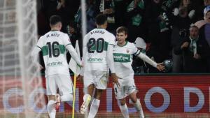 Elche - Sevilla | El gol de Aleix Febas