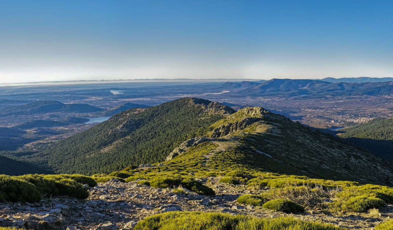 El Parque Nacional de la Sierra de Guadarrama se encuentra en el Sistema Central