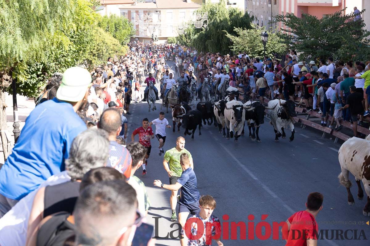 Último encierro en las Fiestas de Moratalla