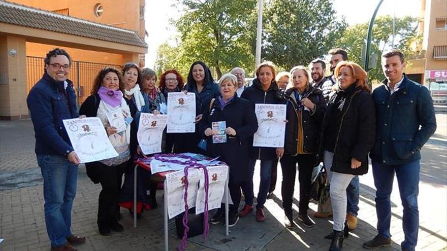 Llaman a participar en los actos contra la violencia machista