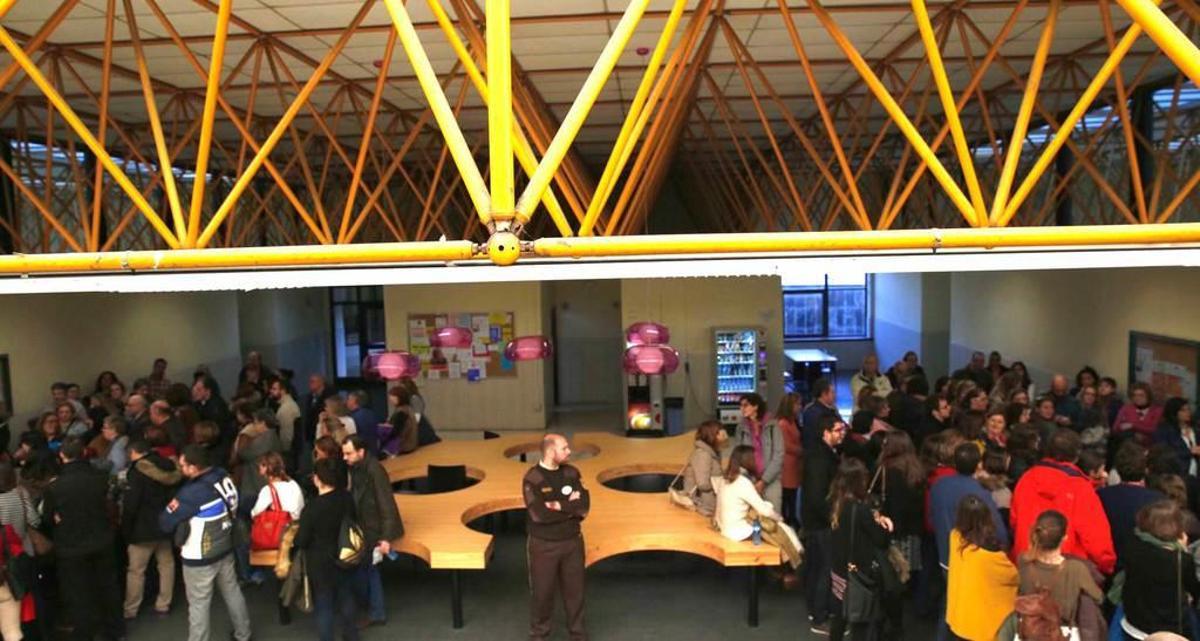 Médicos en una oposición celebrada en Oviedo el mes pasado.