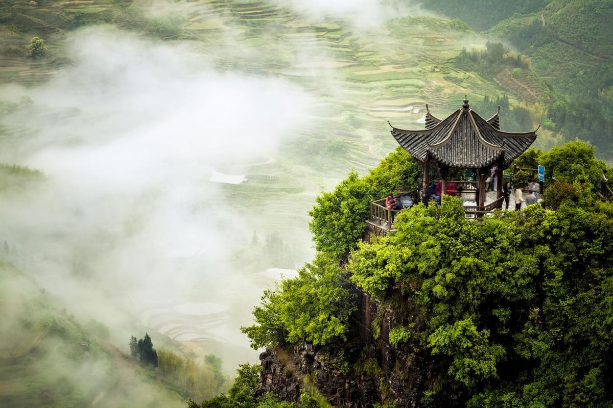 Arrozales en Yunnan