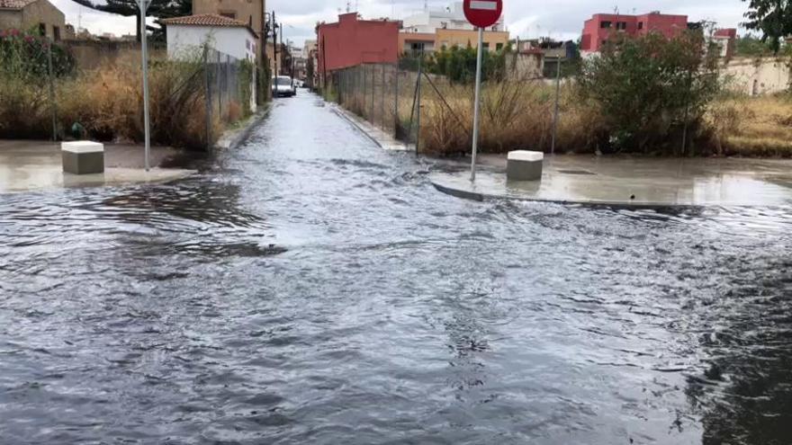 Palmas Stadtviertel La Soledad ist überflutet