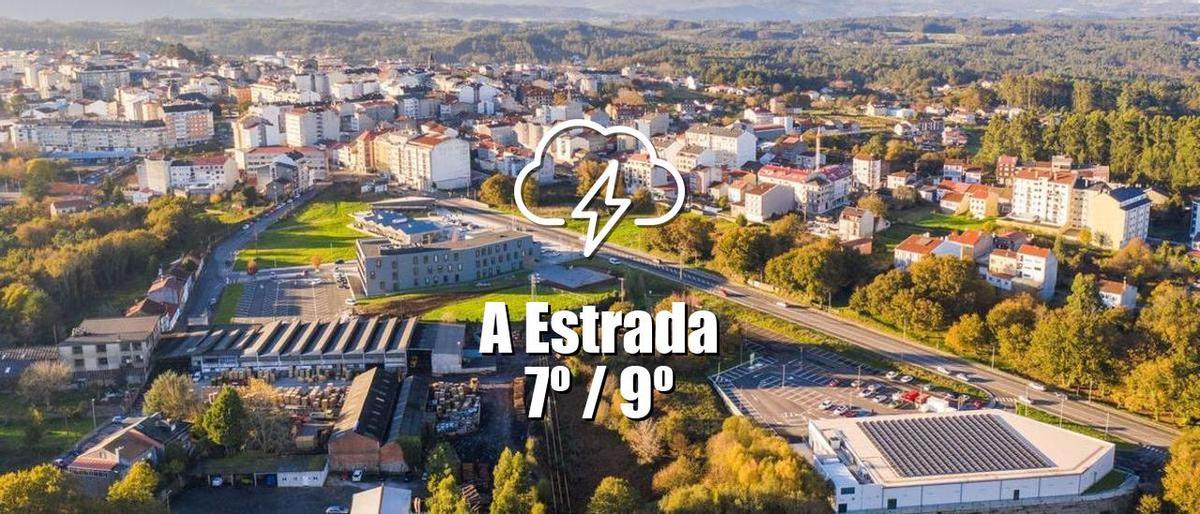 El tiempo en A Estrada: previsión meteorológica para hoy, viernes 6 de febrero