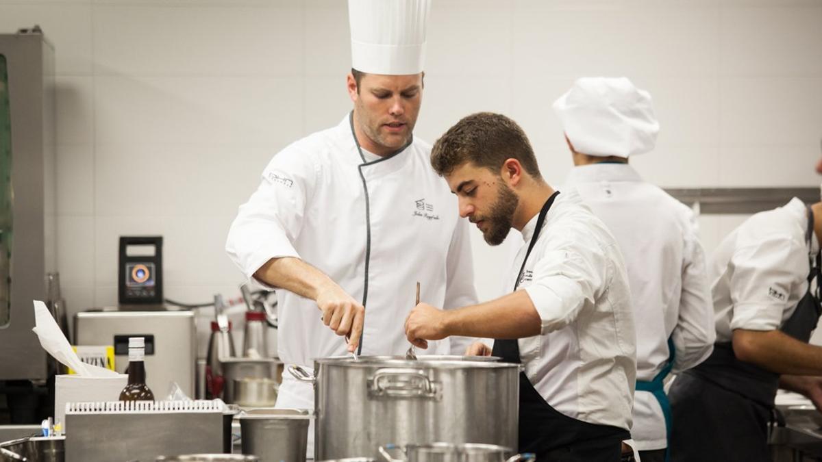 Clase práctica en el Basque Culinary Center