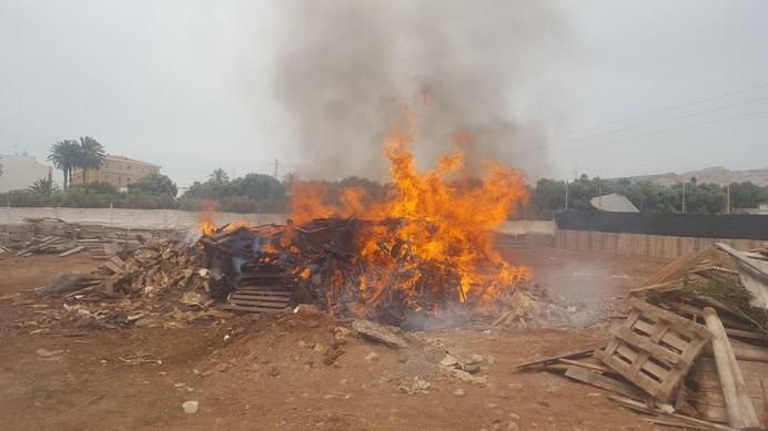 Extinguido un incendio en Ingenio (23/06/17)