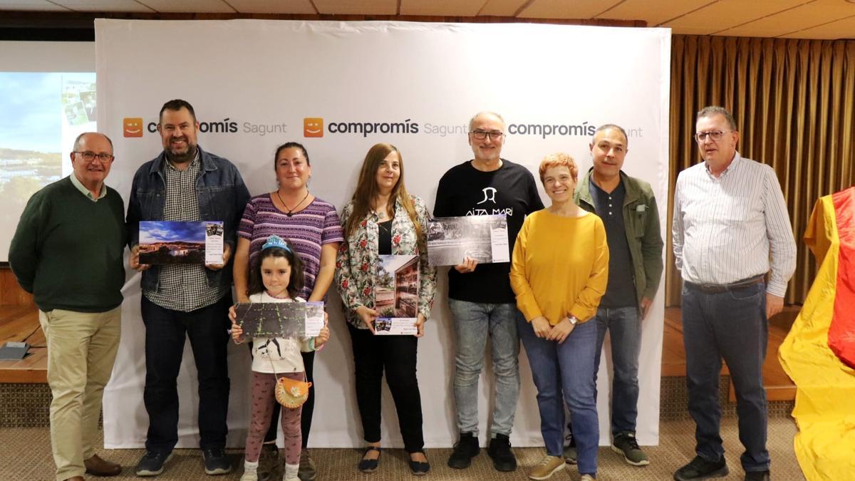 Premiados en el certamen.