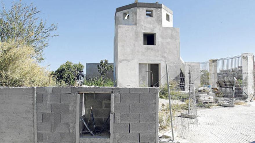 Estado en que se encuentra en la actualidad el Observatorio de Puig des Molins.