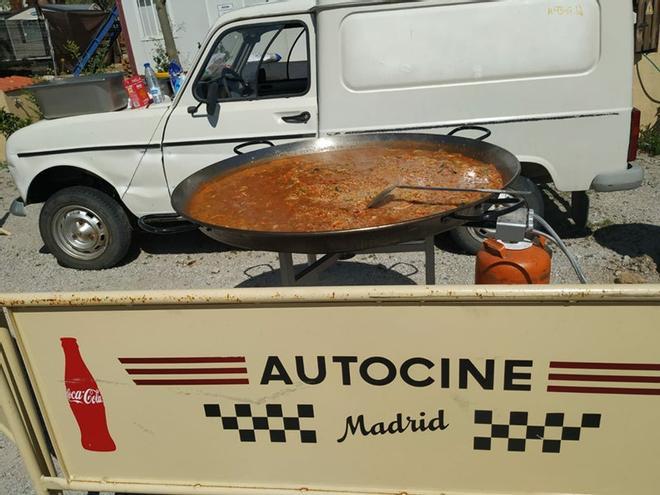 Paella Autocine Madrid RACE