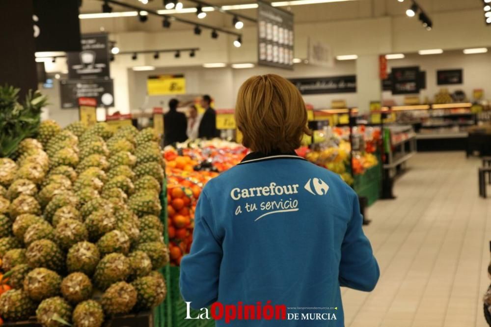 Acto de inauguración de Carrefour en Lorca
