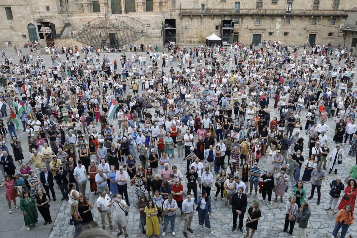 Público durante el momento del pregón.