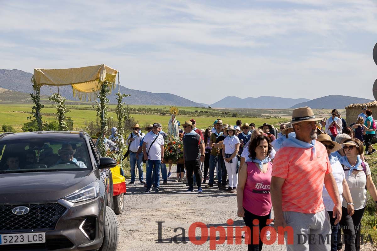 Así ha sido la Romería de los vecinos de Los Royos y El Moralejo a la ermita de los Poyos de Celda en Caravaca