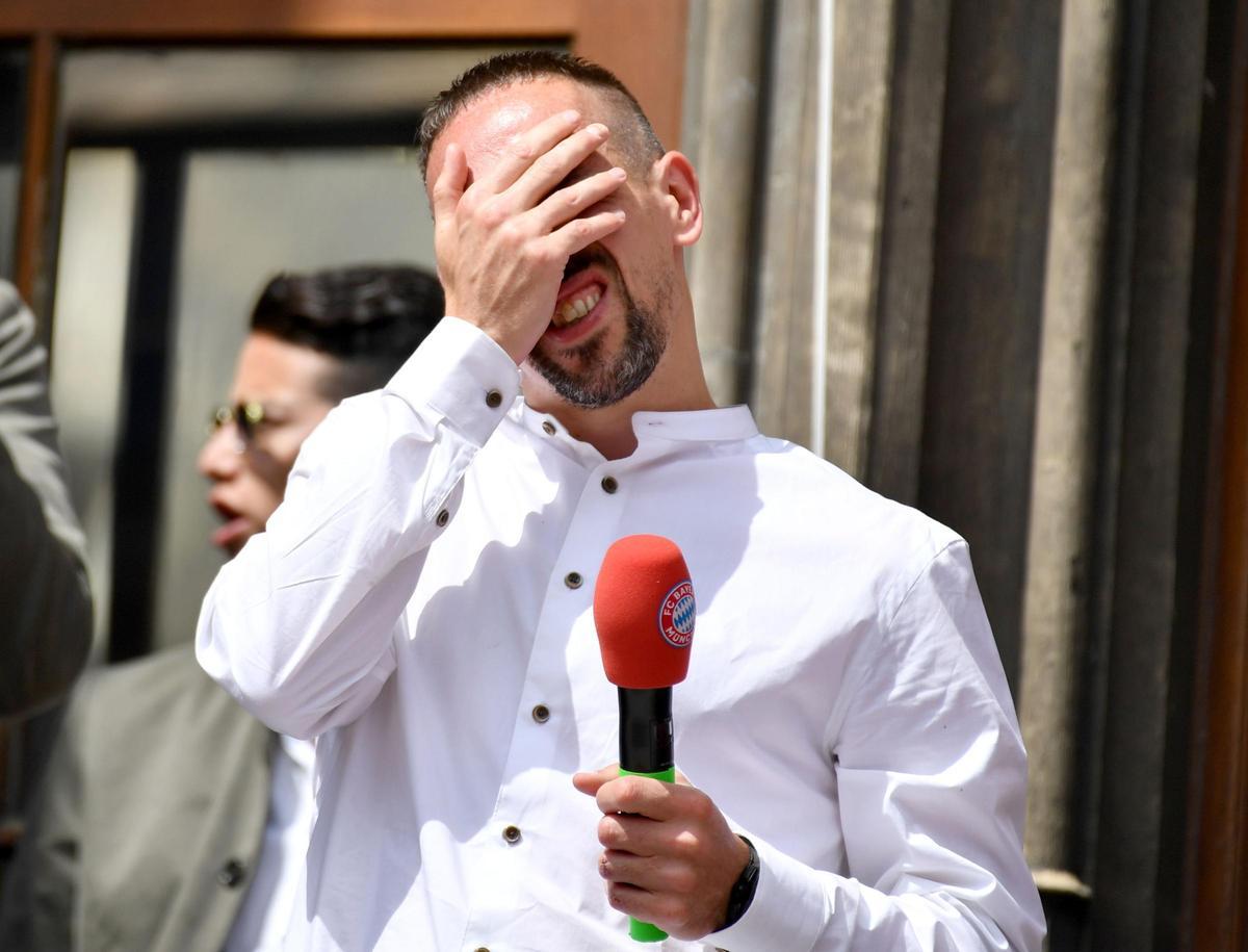 Ribéry, en su época en el Bayern