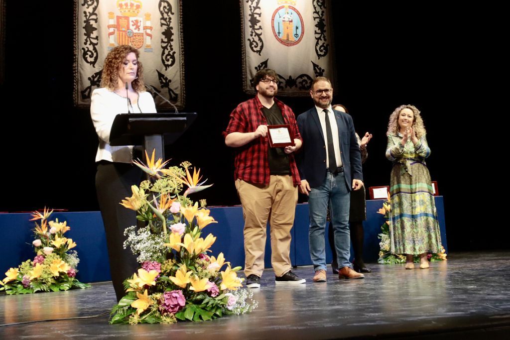 Entrega de distinciones al alumnado en Lorca