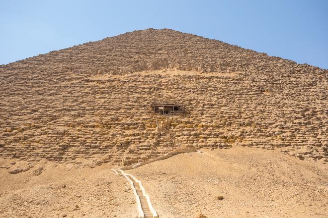 Pirámide roja, en Dahshur