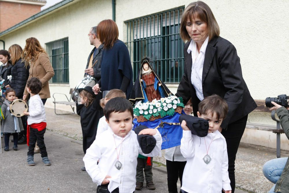 Procesiones en la guardería Virgen de la Concha