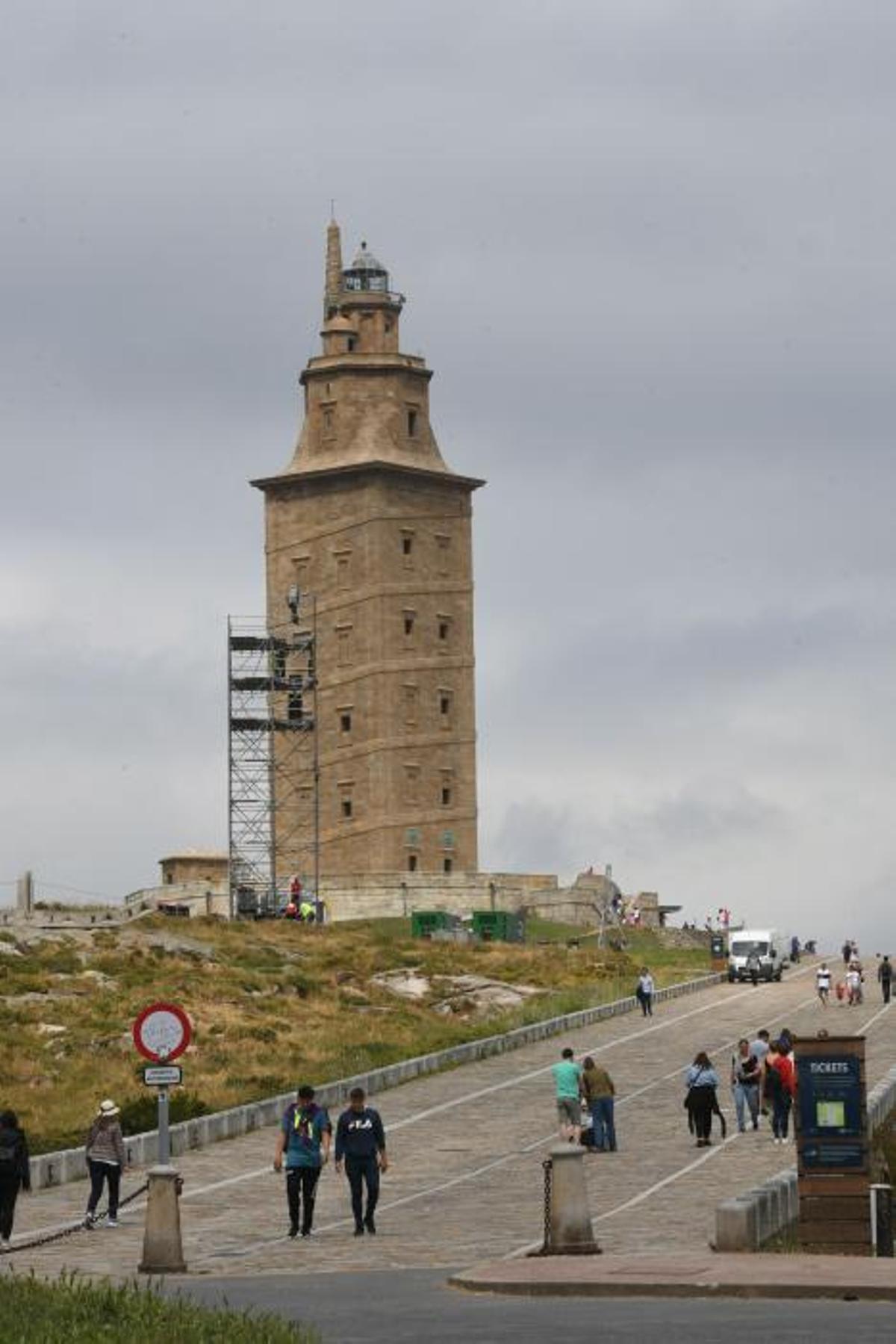 Se conmemoran los diez años de la declaración de la Torre de Hércules como Patrimonio Universal.