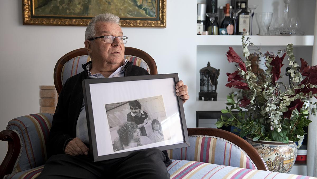 Josep María Minguella, exrepresentante de jugadores, repasa 50 años de su vida en la primera línea del fútbol.