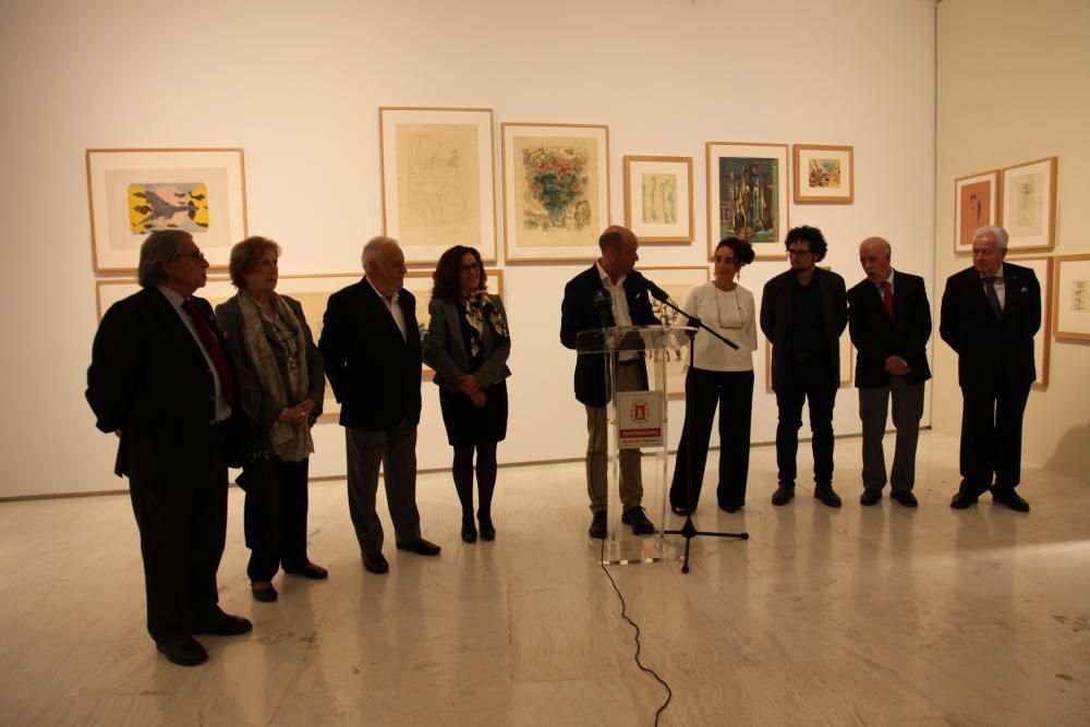 Inauguración de la exposición de los 40 años de la colección