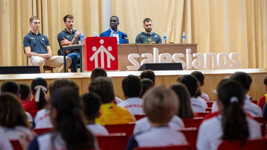 Brussino and a possible Derbi CB Gran Canaria-tanife in the playoff: "We don’t think about that"