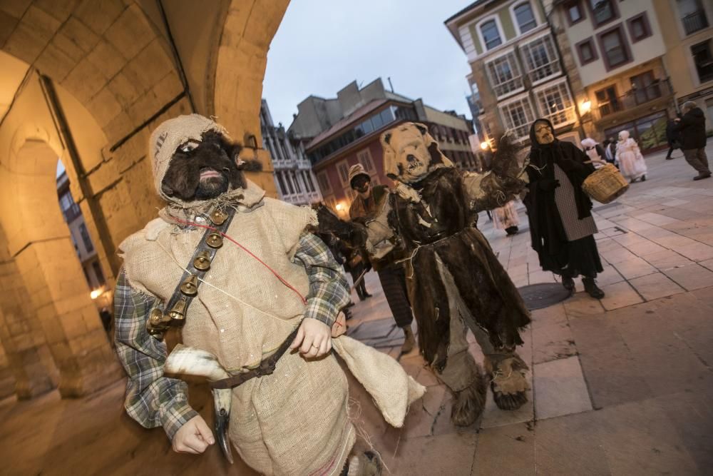 Carnaval 2018 por las calles del Oviedo antiguo