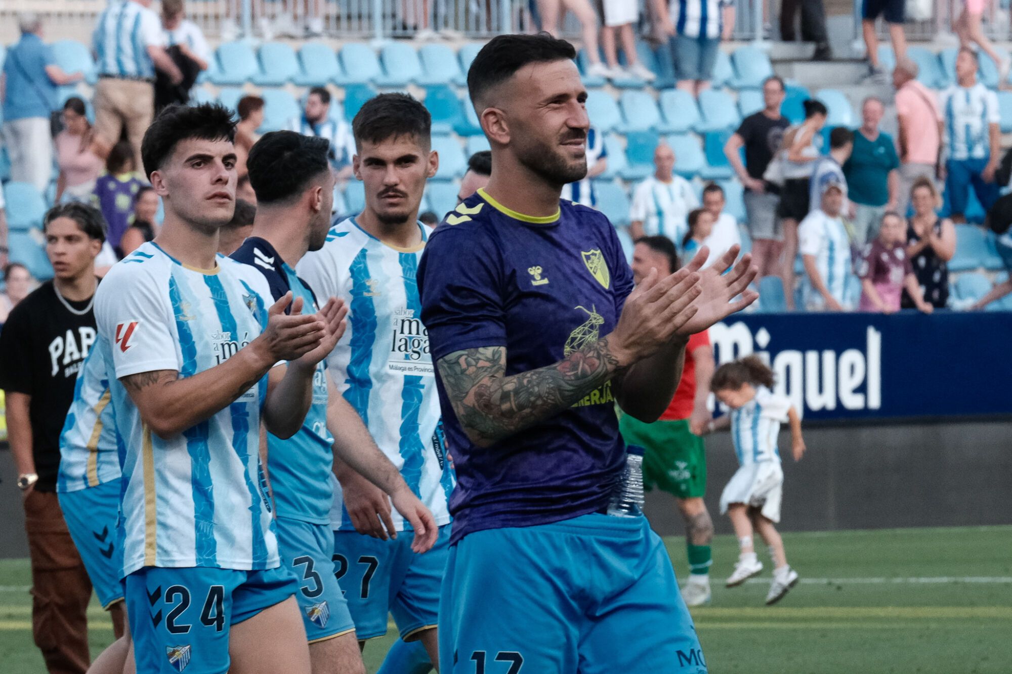 Málaga CF - Burgos CF. Jornada 42, Liga Hypermotion