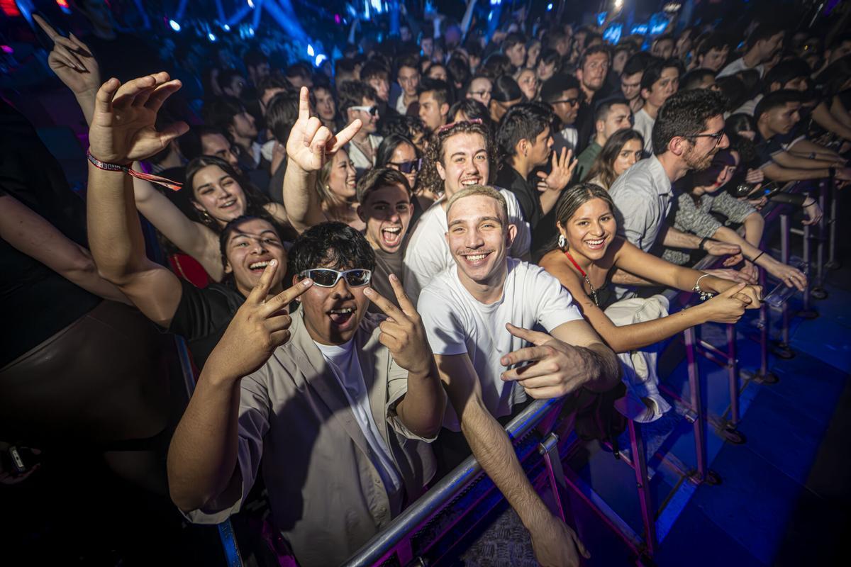 Fiesta 'Springfest' de la discoteca Opium, orientada a jóvenes americanos durante sus vacaciones de primavera.