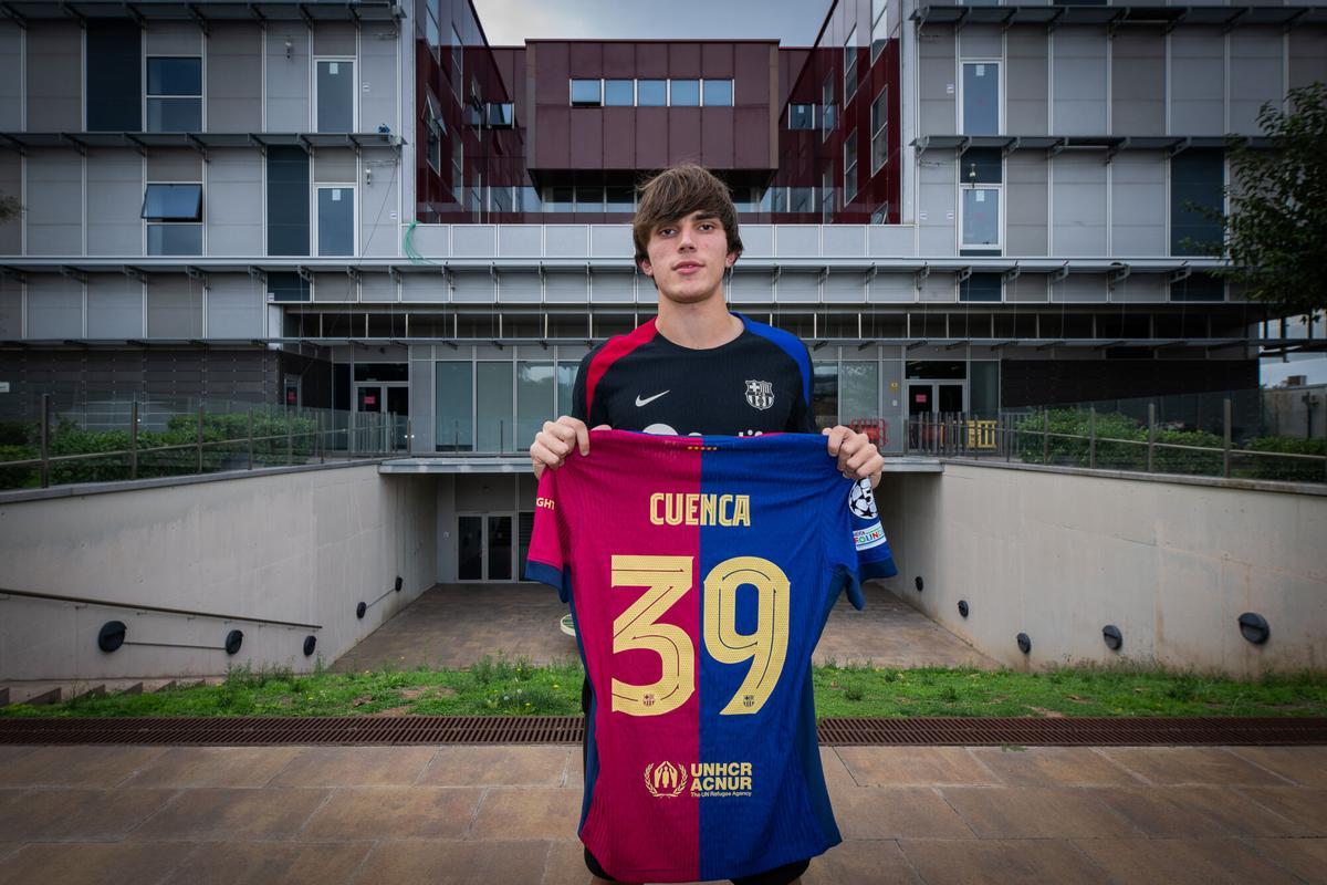 Andrés Cuenca, ya sabe lo que es debutar con el primer equipo