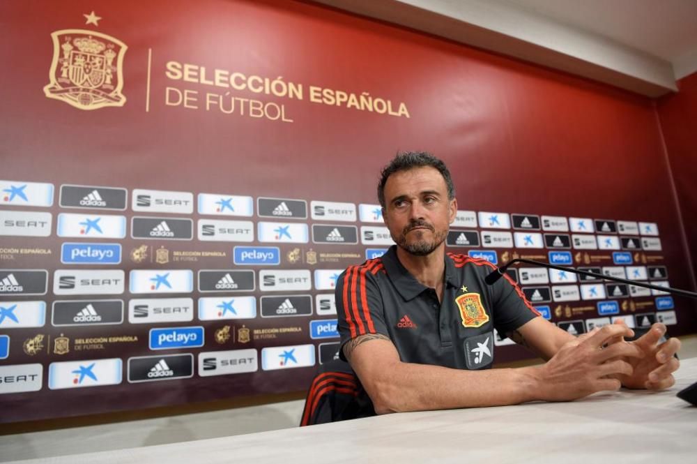 Así fue el paso de Luis Enrique por la Selección