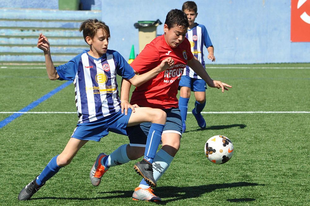 Fútbol base del fin de semana